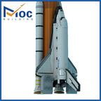 MOC Space Shuttle 10283 Upgrade  Booster Scale Base Building Blocks Rocket Bracket Aircraft Model DIY Bricks Assemble Toys Gifts
