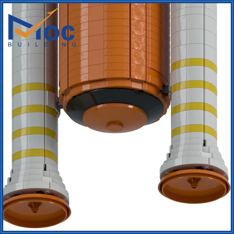 MOC Space Shuttle 10283 Upgrade  Booster Scale Base Building Blocks Rocket Bracket Aircraft Model DIY Bricks Assemble Toys Gifts