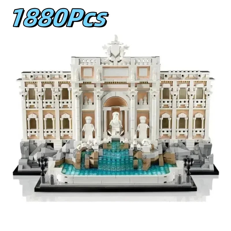The Roman Icon | Baroque Fountain Architecture (1880 pcs)