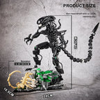 Creative MOC Alien Monster Building Blocks Bricks Set DIY Alien Figures Assembly Model Kit Toys For Children Adult Boys Gifts