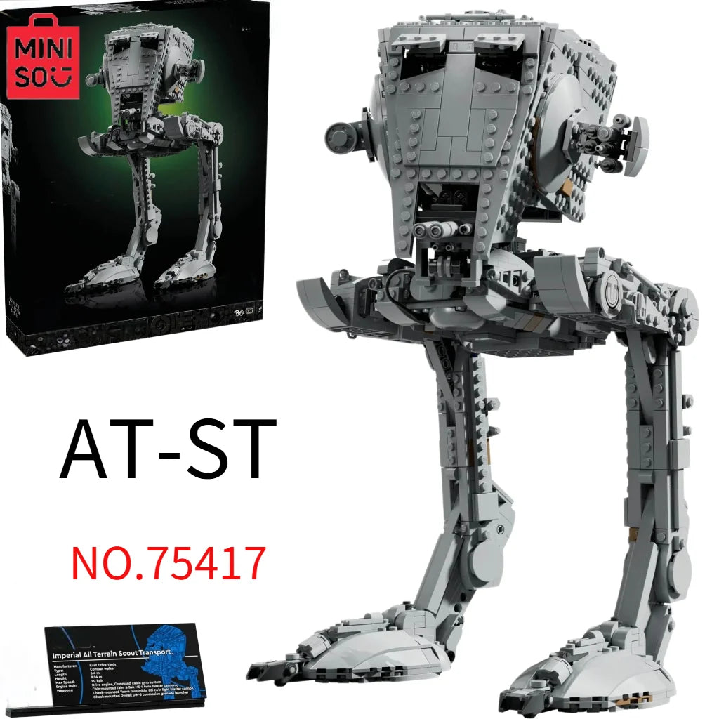 MINISO FIT 75417 Galaxy UCS ATST Model Building Blocks Bricks Home Decor Toys For Kids Adults Boys Birthday Christmas Gifts