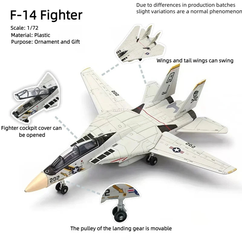 The Fleet Defender | Variable-Sweep Interceptor Model (1:72 scale)