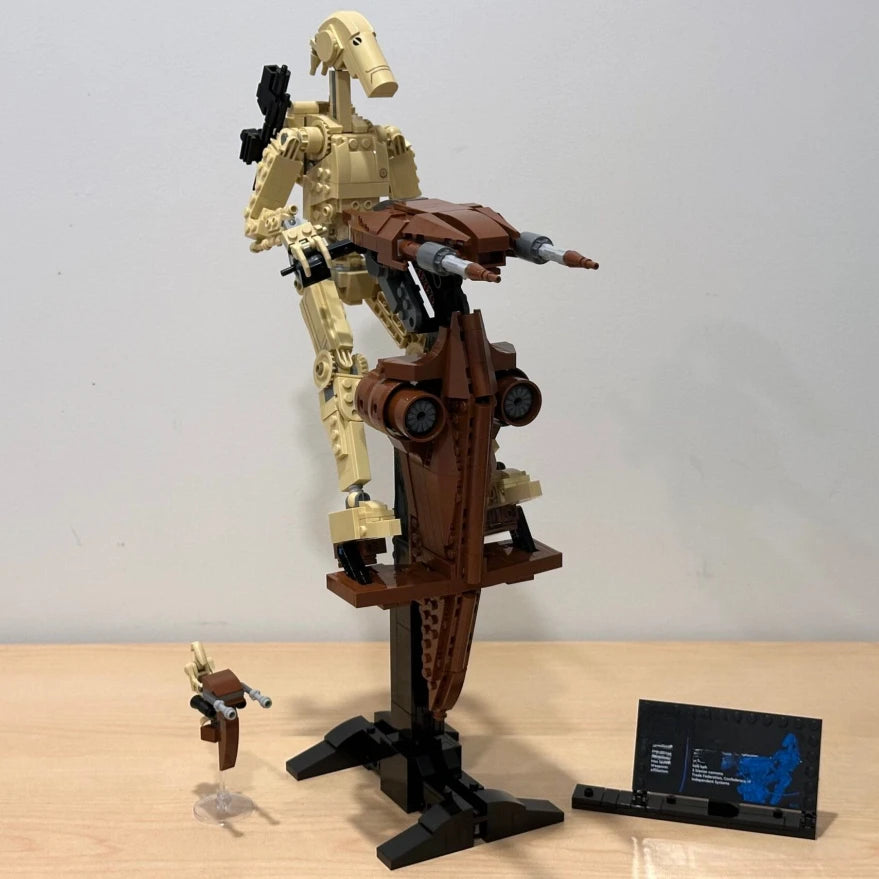 MINISO 2025 new Battle Droid 75428 1088Pcs  Children Gift