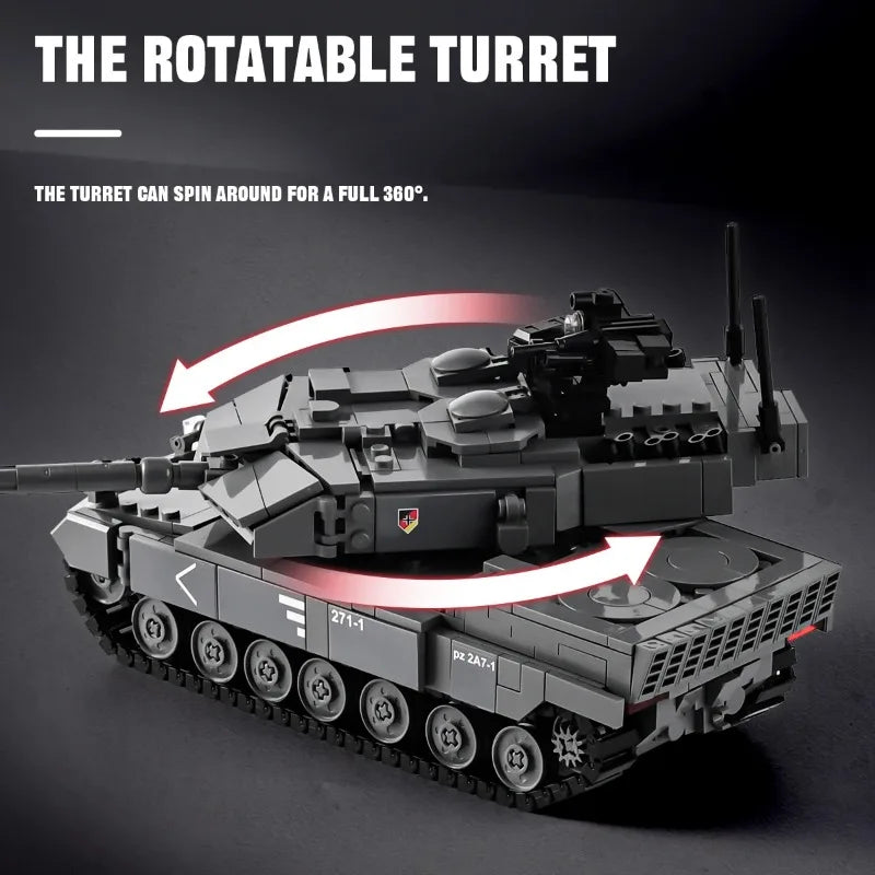 The Armored Sovereign | Modern Main Battle Tank (898 pcs)