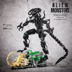 Creative MOC Alien Monster Building Blocks Bricks Set DIY Alien Figures Assembly Model Kit Toys For Children Adult Boys Gifts