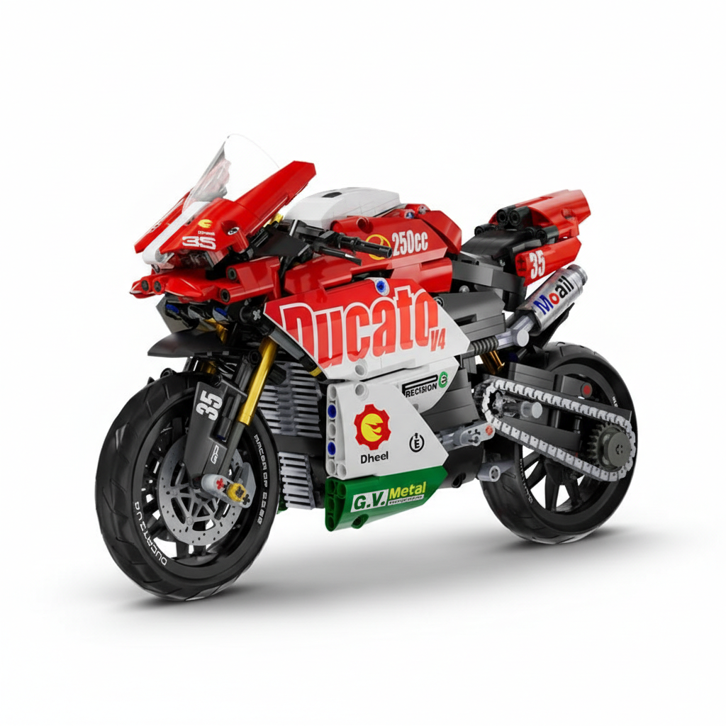 The Rosso V4 | Technical Racing Superbike (863 pcs)