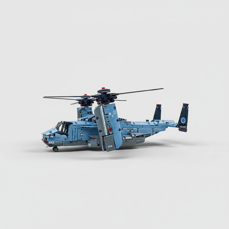 The Vertical Vanguard | Tactical Tiltrotor Aircraft (1389 pcs)