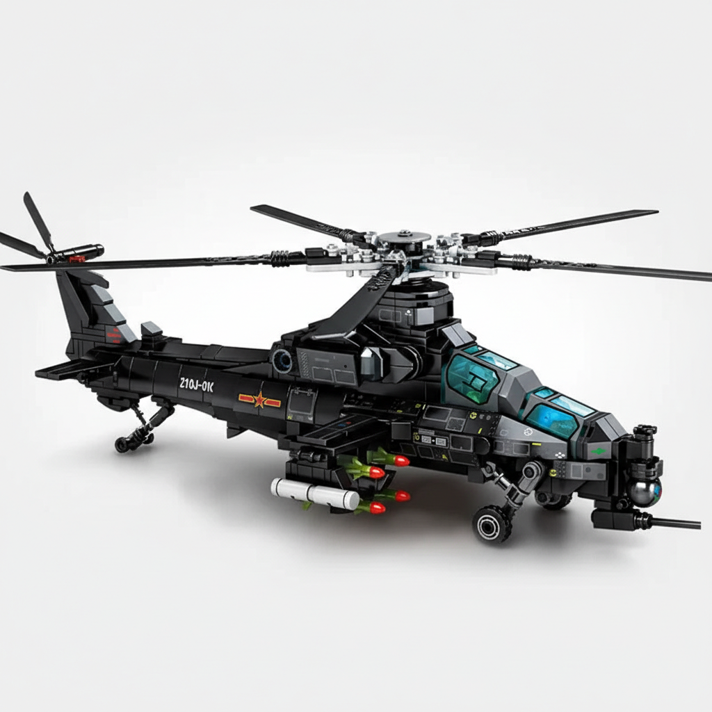 Black Squadron | Z-10 Tactical Gunship (732 pcs)
