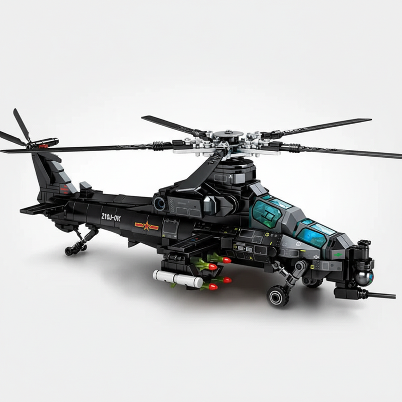 Black Squadron | Z-10 Tactical Gunship (732 pcs)