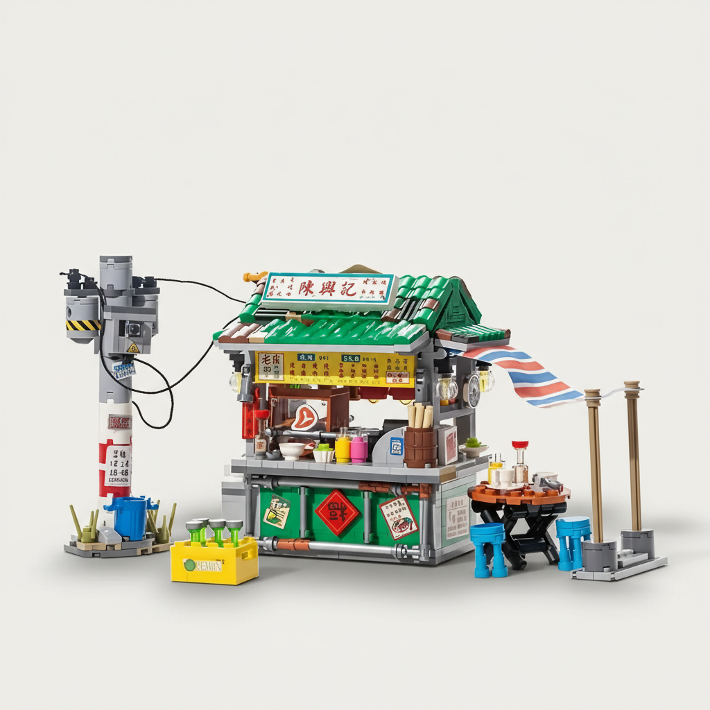 Midnight Yatai | Artisan Street Food Stall (22cm Length)