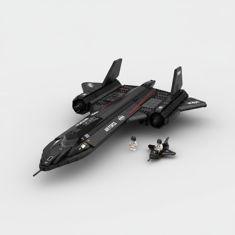 The Stratosphere Shadow | Mach 3 Reconnaissance Jet (1775 pcs)