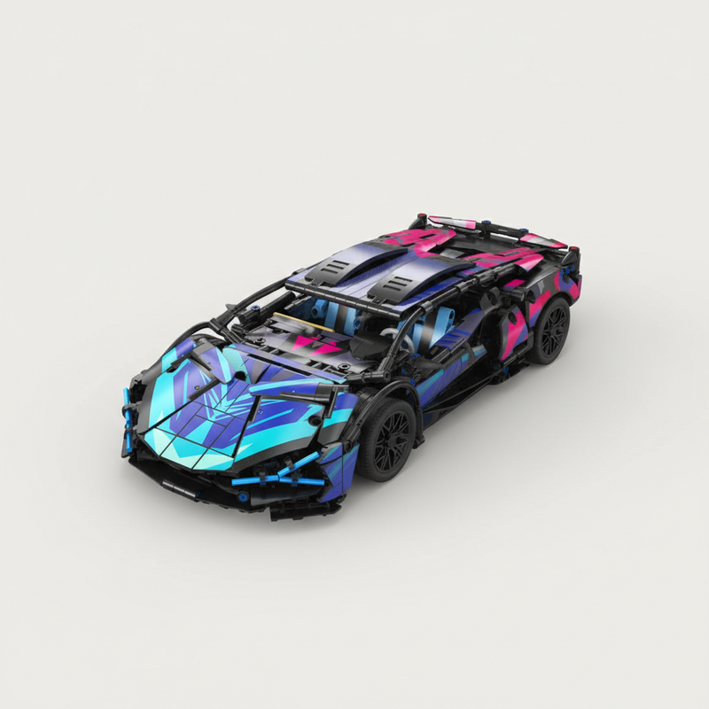Neon Spectre GT | Cyberpunk Hypercar (1314 pcs)
