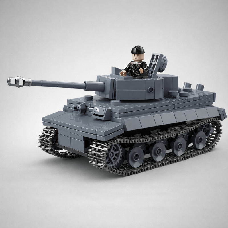 The Steel Bastion | Tiger I Tank Model (503 pcs)