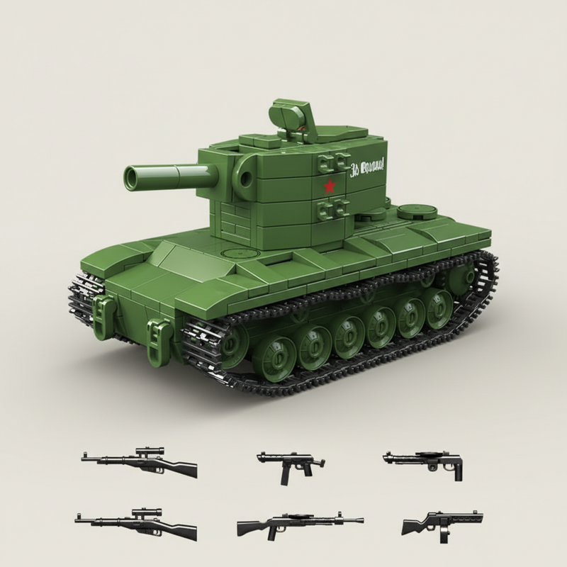 Frontline Heritage | WWII Armored Vehicle Series (461+ pcs)