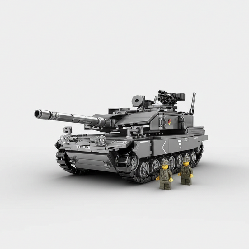 The Armored Sovereign | Modern Main Battle Tank (898 pcs)