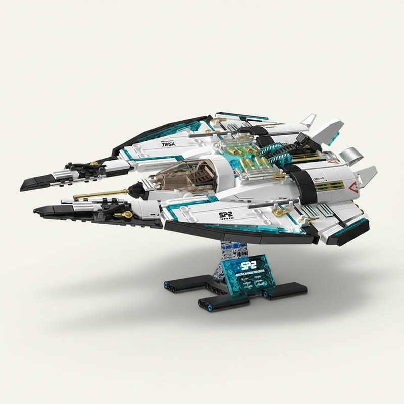 The Aether Vanguard | Interceptor Starship (1400 pcs)